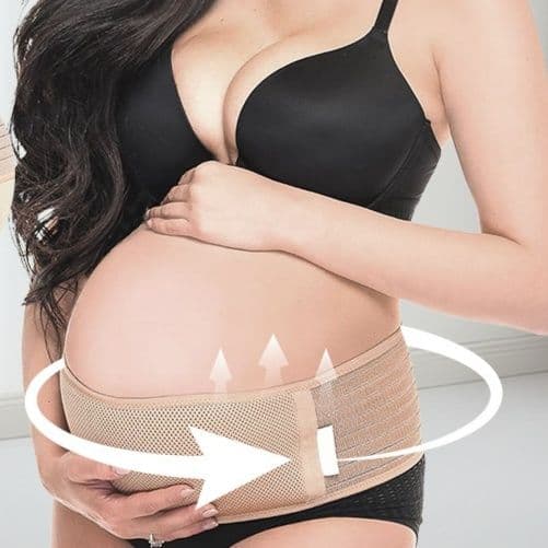 骨盤ベルト 妊娠中の腰痛軽減通気性骨盤ベルト